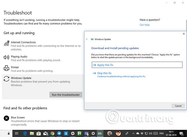 Windows 10 업데이트 시 일부 오류를 해결하는 방법