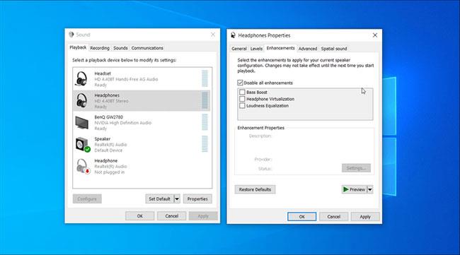 Correction d'une erreur d'augmentation/diminution automatique du volume dans Windows 10