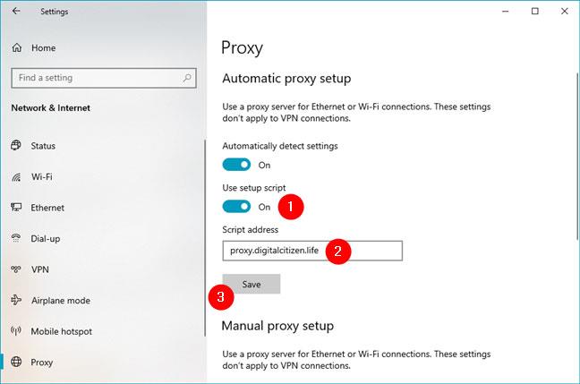 Comment configurer les paramètres du serveur proxy dans Windows 10