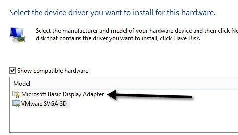 Windows 8.1 업그레이드 후 화면 밝기를 조정할 수 없는 오류