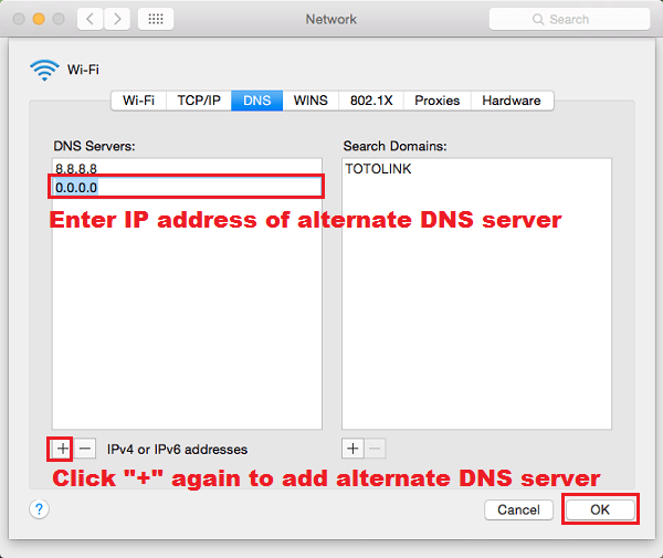 Instructions pour changer de serveur DNS sur Windows, Mac, iOS et Android