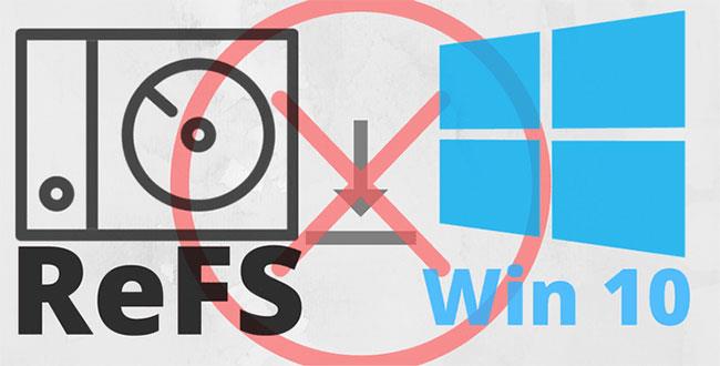 Perché ReFS non è comunemente utilizzato su Windows 10?