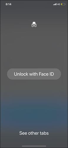 Come bloccare le schede in incognito con Face ID in Chrome per iPhone