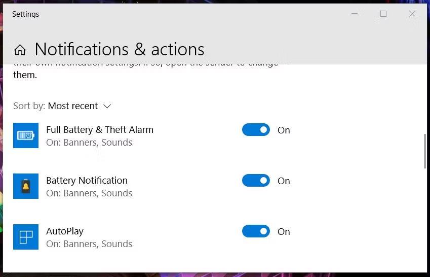 Comment ajouter une notification de batterie complètement chargée pour Windows 10/11