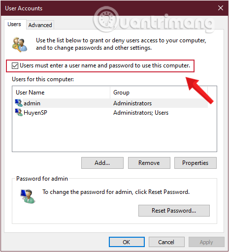 Instructions sur 5 façons de supprimer des comptes d'utilisateurs sous Windows 10