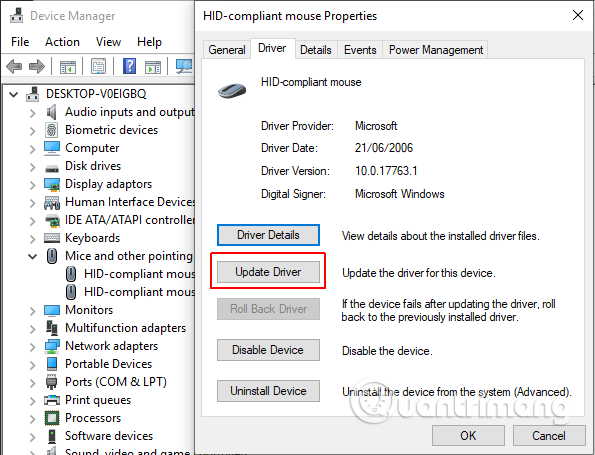 Problèmes et solutions de souris Windows 10