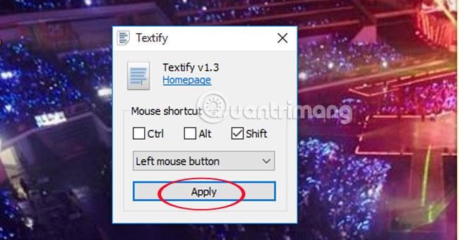 Lo strumento Textify copia tutto il contenuto su Windows