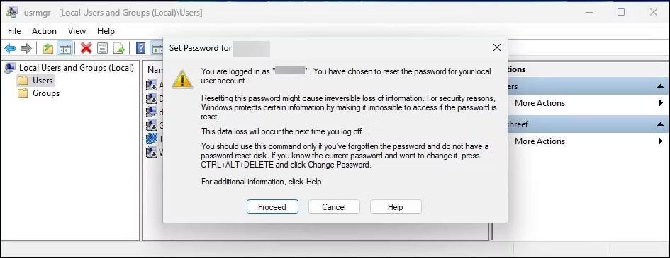 Come cambiare la password dell'account in Windows 11