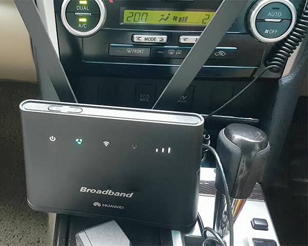 차량에서 Wi-Fi를 설정하는 방법