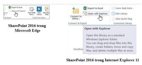 Verwenden Sie SharePoint in Windows 10