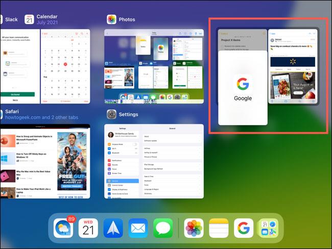 Riepilogo delle nuove funzionalità multitasking su iPad e come utilizzarle