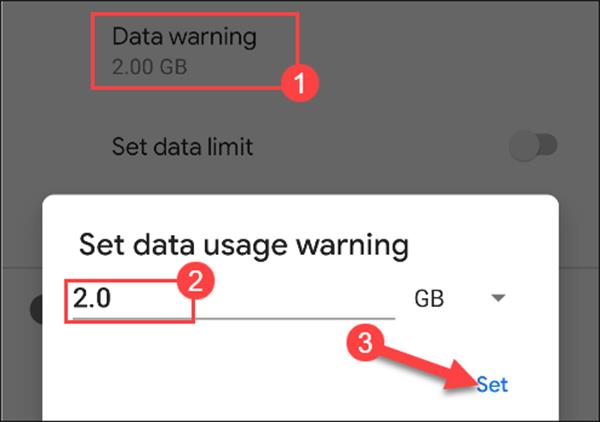 Comment suivre l'utilisation des données sur Android