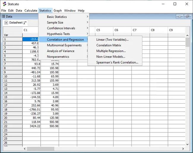 Comment effectuer une analyse de régression sous Windows 11/10