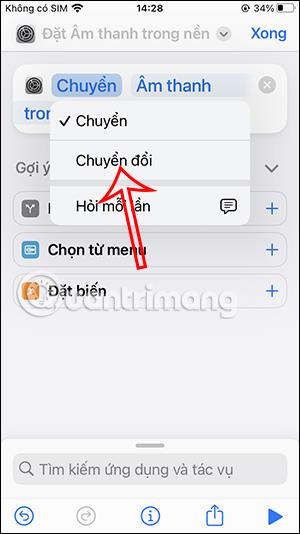 Comment activer le son de fond depuis l'écran d'accueil de l'iPhone