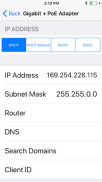 Как подключить iPhone к сети Ethernet