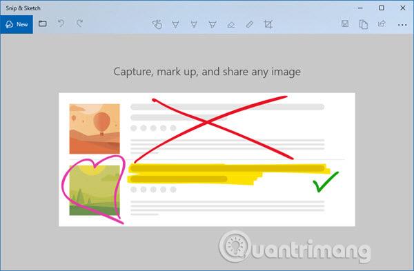 So verwenden Sie Snip & Sketch unter Windows 10