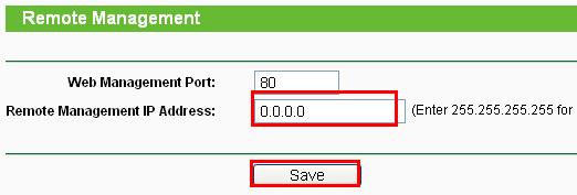 TP-Linkルーターでリモート管理を設定する方法