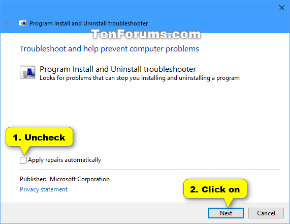 Come scaricare e utilizzare lo strumento di risoluzione dei problemi di installazione e disinstallazione del programma in Windows