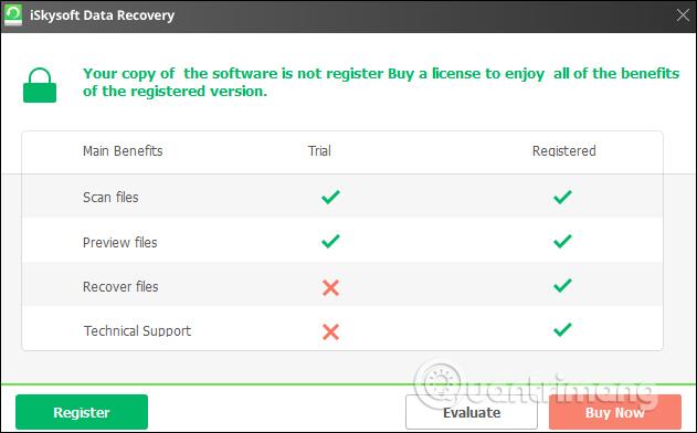 Come utilizzare iSkysoft Data Recovery per recuperare i dati