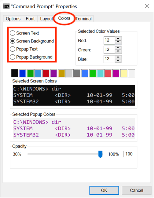 Windows でコマンド プロンプトをカスタマイズする方法