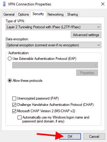 Come connettere la VPN L2TP/IPsec su Windows 10