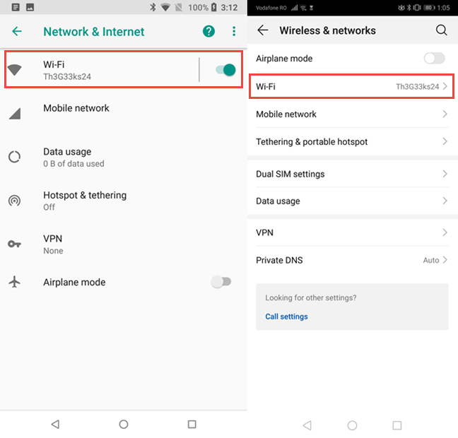 Come configurare un server proxy per Wifi su Android