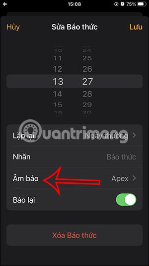 Come impostare la sveglia dell'iPhone in modo che vibri solo senza suono di notifica