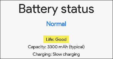 Come controllare la batteria dello smartphone Android, controlla la durata della batteria