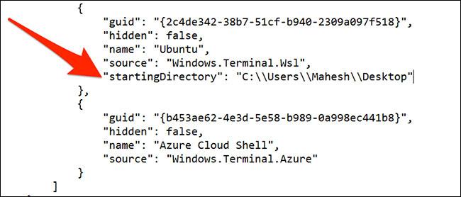 Comment changer le dossier par défaut dans le terminal Windows