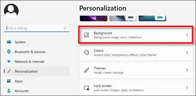 Instructions pour changer le fond d'écran de l'ordinateur pour Windows