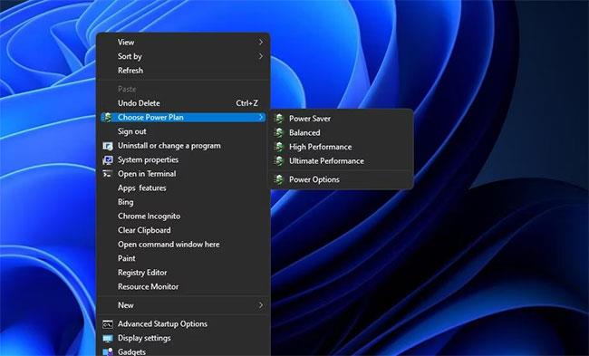 Come aggiungere Modifica piano di risparmio energia al menu contestuale in Windows 10/11