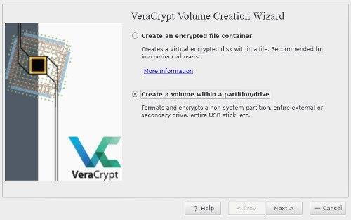 Istruzioni per crittografare USB con VeraCrypt