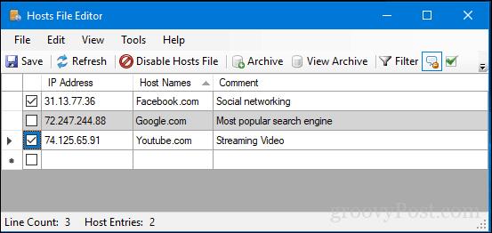 Come modificare il file host su Windows 10