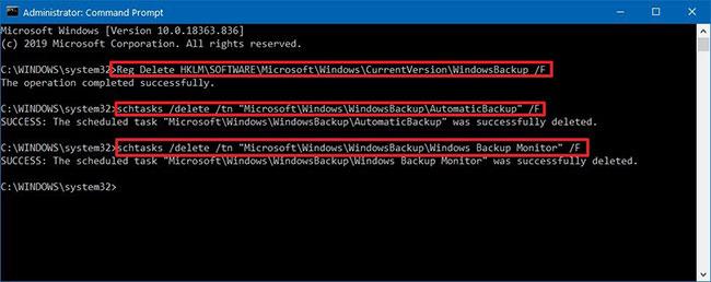 So setzen Sie die Windows-Sicherungseinstellungen unter Windows 10 auf die Standardeinstellungen zurück