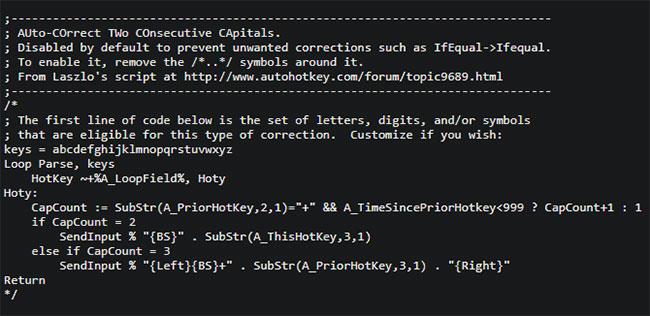 Comment utiliser le script de correction automatique avec AutoHotkey