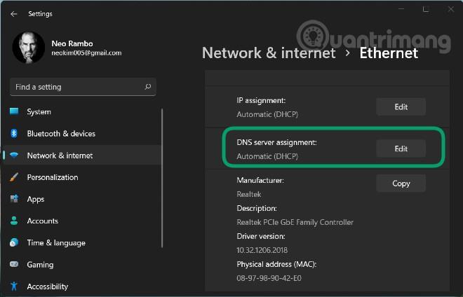 Comment activer DNS sur HTTPS pour toutes les applications dans Windows 11