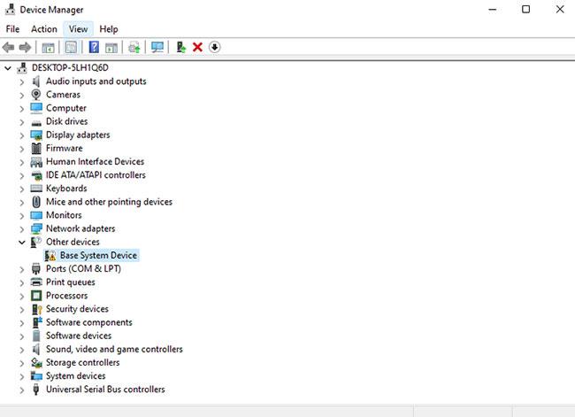 Comment corriger l'erreur du périphérique du système de base dans le Gestionnaire de périphériques