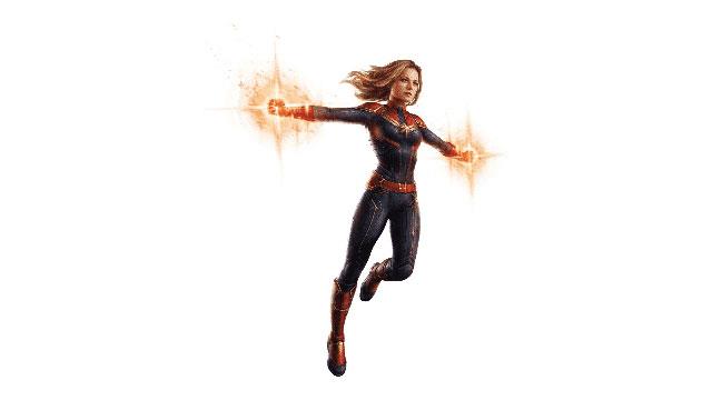 Ensemble de fonds d'écran Captain Marvel haute résolution pour ordinateurs