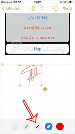 Come inserire una firma nelle note su iPhone