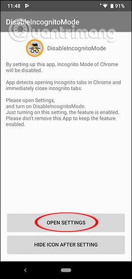 Come disattivare la modalità di navigazione in incognito di Chrome su Android