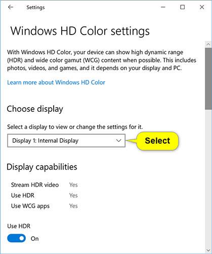 So ändern Sie die SDR- und HDR-Lichtbalance in Windows 10