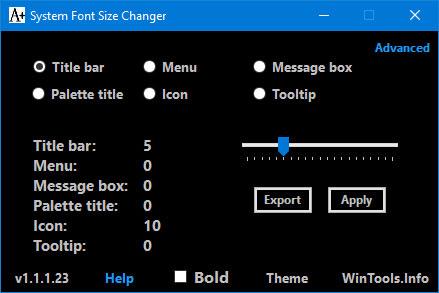 Comment modifier la taille du texte des barres de titre dans Windows 10