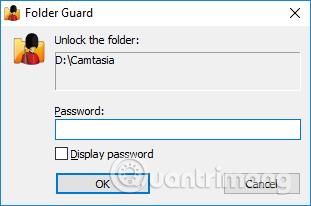 Folder Guard を使用してフォルダーのパスワードを設定する方法