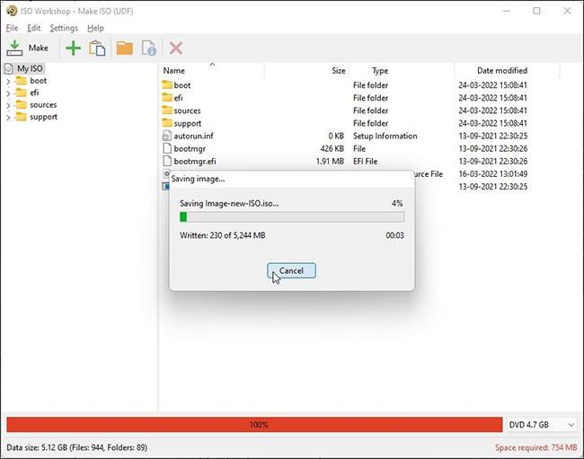 Come convertire file e cartelle in ISO su Windows