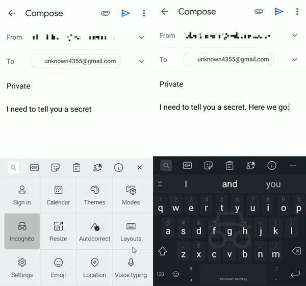 Android でシークレット モードを使用してアプリケーションにアクセスする方法