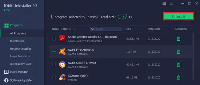 Come rimuovere Avast Free Antivirus dal tuo computer