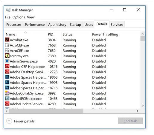 Tipps zum Energiesparen in Windows 10 mit der Power Throttling-Funktion