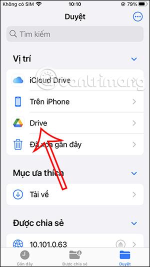 Come scaricare i file di Google Drive su iPhone