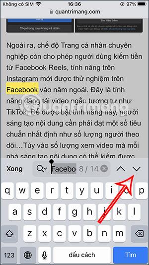 Come trovare rapidamente le parole su iPhone Safari