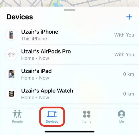 Verwenden Sie Find My, um den Akku Ihres iPhones oder iPads aus der Ferne zu überprüfen